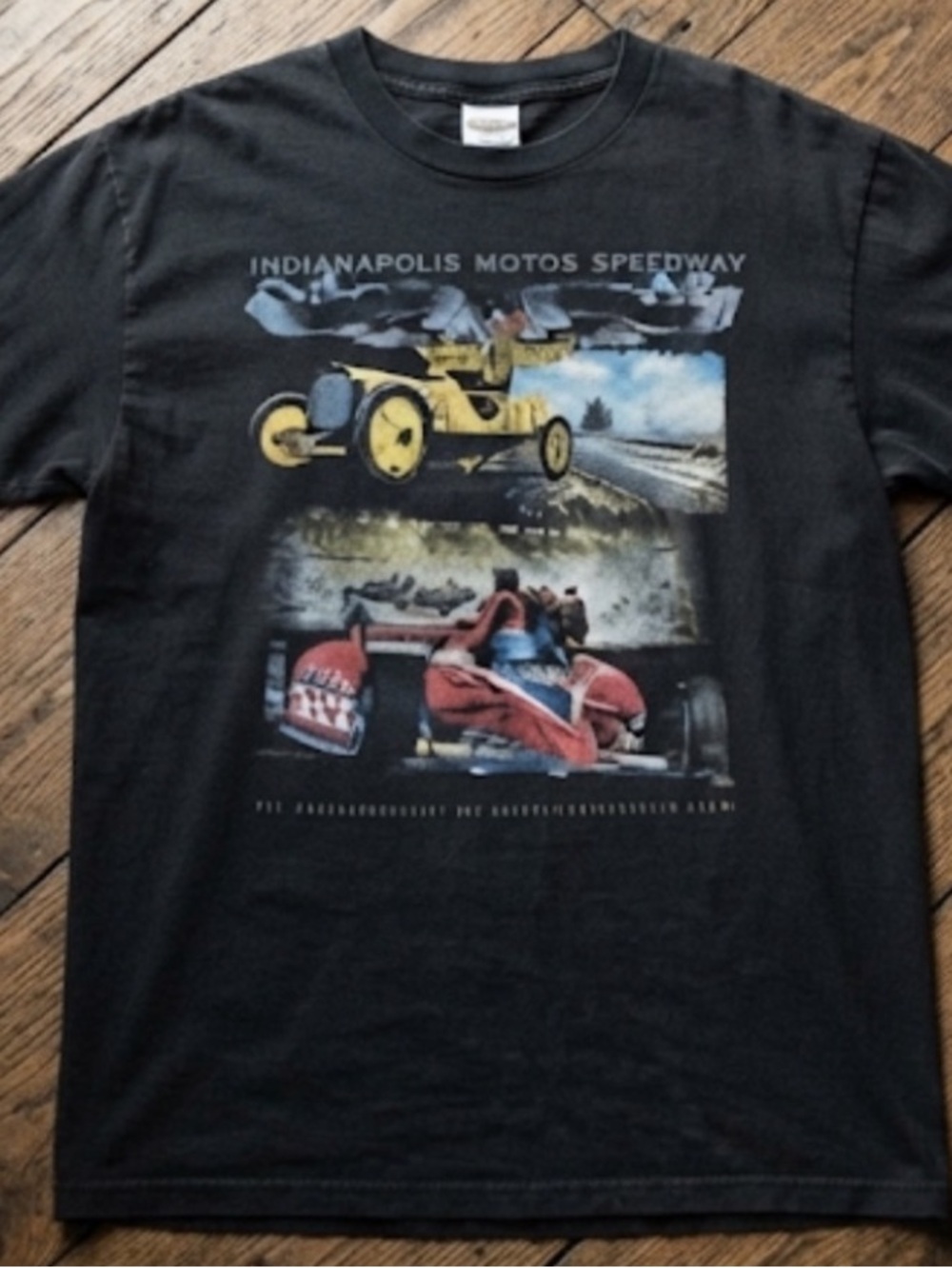 Indianapolis motor Speedway Vintage Y2K shirt black
